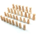 thumbnail image 4 of Bearachild 30 piezas de accesorios para muñecas con clavijas, clavijas artesanales de Natural, accesorios de adorno, accesorios de pintura DIY para Decoración del hogar Bearachild HA012329-00, 4 of 6