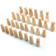 thumbnail image 3 of Injueey 30 piezas de accesorios para muñecas con clavijas, clavijas artesanales de Natural, accesorios de adorno, accesorios de pintura DIY para Decoración del hogar Injueey HA012329-00, 3 of 6