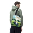 thumbnail image 3 of Happy Retirement with Boston Terrier Enjoy Life Rest Time All Over Print 3D Canvas Tote Bag Gentleman Dog Lover Gifts Reusable Handbag - 02027, 3 of 5