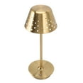 thumbnail image 4 of Lampe de Bureau LED, Lampe de Table à Réglage Tactile Design Rétro Simple Sans Fil pour Bars Or, Argent, Noir, Blanc, 4 of 8