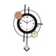 thumbnail image 4 of Reloj de pared acrílico para decoración del hogar, moderno, silencioso, con números arábigos. 233 cm x 367 cm, 4 of 9