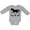 AC-Heather Grey, variant on Inktastic Horse Gifts for Girls Girls Long Sleeve Baby Bodysuit
