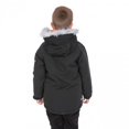 thumbnail image 2 of Trespass - Abrigo parka impermeable modelo Holsey para niño (Negro) Trespass UTTP3468_P, 2 of 3