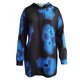 thumbnail image 3 of Moda Mujer O-cuello Manga larga Camiseta Estampado Blusa con capucha Bolsillos Tops Fridja ghj987+6190, 3 of 5