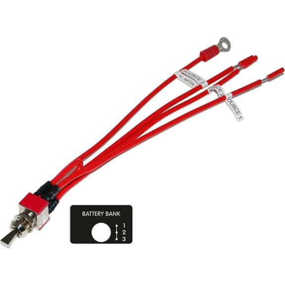 Blue Sea - 4141-BSS Switch Meter Toggle SPTT ON-ON-ON  (1EA)