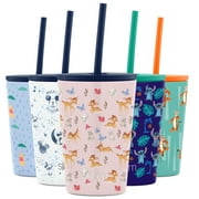 Simple Modern Disney Kids Cup 12 oz Classic Tumbler with Lid and Silicone Straw - Vacuum Insulated Stainless Steel for Toddlers Girls Boys