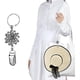 thumbnail image 4 of Clip de bolsillo para sombrero, Clips de retención para gorra de viaje, bolso de flores de Metal, Clips para sombrero de pico de pato, soporte para sombrero para accesorios de viaje al aire libre, 4 of 5