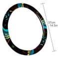 thumbnail image 4 of Note Car Wheel Covers Steering Wheel Cover 14.5 Inch Printing PVC Leather Auto Accessories, 4 of 6