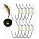 thumbnail image 2 of Luminously Live Shrimp Hook Freshwater Shrimp Walkers Heavy Duty Metal Barbed Fishhooks Fishing Accessories Easy to Use, 2 of 4