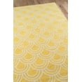 thumbnail image 2 of Momeni Rugs GEO00GEO15YEL5070 Geo Collection, Hand Hooked Contemporary Area Rug, 5' x 7', Yellow, 2 of 4