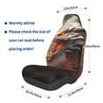 thumbnail image 2 of Lsque Abstract White Dragon Pattern Car Seat Covers for Front Seats , Waterproof Seat Covers for Cars, Sporty Front Seat Covers,Car Seat Cover Protector Front Seats, 2 of 5