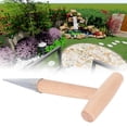 thumbnail image 1 of Bulb Planter, Strong Grip Seedling Dibber Hand-Held Practical T-Shape Stainless Steel  for Soil Drilling for Home Planting, 1 of 7