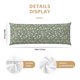 thumbnail image 3 of Balery Retro Hippie Groovy Mushroom Funda Protectora para Almohada Corporal de Algodón Hipoalergénico con Cierre(55 x 21 pulgadas), Almohadas No Incluidas, 3 of 7
