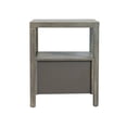 thumbnail image 5 of Hooper Two Drawer Wooden Accent Side Table, Gray Wash, 5 of 6