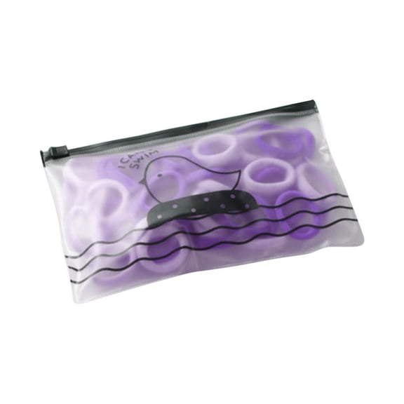 100 Piece Colorful Elastic Hair Ties Seamless Soft Ponytail Holders Stretchable No Crease Hair Ropes For Girls Kids Baby