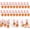 50 Pack, variant on 10 Pack Easter Bunny Carrot Treat Boxes, 3D Rabbit Candy Favor Boxes for Cookies Chocolate Easter Egg Hunt Spring Party Gift Box Decoration, 5.91x0.54 Inch