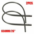 thumbnail image 6 of 2Pcs 26inch Silicone Wiper Blade Frameless for Auto Windshield Black, 6 of 9