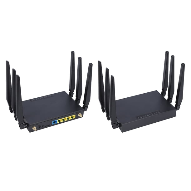 Enrutador Wifi 6, Enrutador Wifi para juegos, Internet Inalámbrico de Alta Velocidad 1000Mbps Rojo Gigabit Ethernet Enrutador Wifi 5G Enrutador CPE 5G de DoBle Banda
