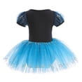 thumbnail image 4 of Toddler Girls Witch Ballet Dress Kids Princess Leotards Tutu Skirted Dancewear Halloween Christmas Party Dresses 3-8Y, 4 of 9