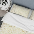 thumbnail image 4 of Designart 'Golden Maze II' Mid-Century Modern Duvet Cover Set, 4 of 4