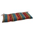 thumbnail image 2 of 44" Westport Garden Awning Stripe Outdoor Patio Bench Tufted Cushion, 2 of 2