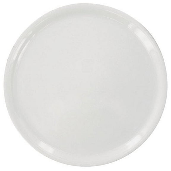Saturnia White Porcelain Pizza Plate 13" - 1 Case of 6 Plates