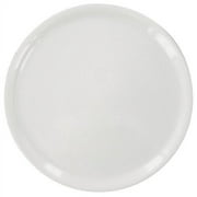 Saturnia White Porcelain Pizza Plate 13" - 1 Case of 6 Plates