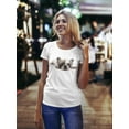 thumbnail image 2 of Cute French Bulldog Sleeping T-Shirt Women -Image by Shutterstock, Female Small, 2 of 4