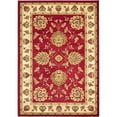 thumbnail image 3 of SAFAVIEH Lyndhurst Manuel Traditional Border Area Rug, Red/Ivory, 3'3" x 5'3", 3 of 6