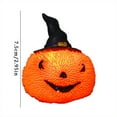 thumbnail image 3 of IMENGL Light Up Halloween Pumpkin Stress Ball Release Toy 6 Cm,Rot,Games Sausage,Fidgets toy toys ‘s pack squishes for kids small party sqishy's mini giant animals bulk treasure box classroom animal, 3 of 4