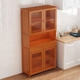 thumbnail image 3 of Industrial Container Closet Storage Nordic Cabinet Kitchen Cabinets Prefab Modern Shelf Accent Cocina Muebles Furniture DWH My Lux Decor Round, 3 of 20