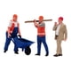 thumbnail image 3 of Figuras en miniatura a escala 1/64, simulación de construcción, obreros de construcción, figuras de obreros pintadas para decoración de dioramas. Estilo C, 3 of 8