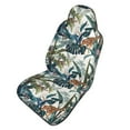 thumbnail image 2 of JUNZAN Hawaiian Style Pattern Seat Covers,Universal Fit Sedans,Cars,Vans,SUV,Truck, 2 of 6