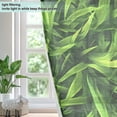 thumbnail image 4 of Sheer Curtains 2 Panels Set Grommet Drapes Window Treatments Light Filtering for Bedroom Living Room W52 x L63 Grass, 4 of 7