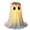 A001- Style A, variant on Ghost Halloween Candy Sculpted Piece, Light Up Ghost Snack Holder, Party Treat Stand for Trick Or Treat, Home Porch Table Decor, 30 Inch Tall