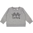 thumbnail image 2 of Inktastic I Love Racing Baby Sweatshirt, 2 of 4