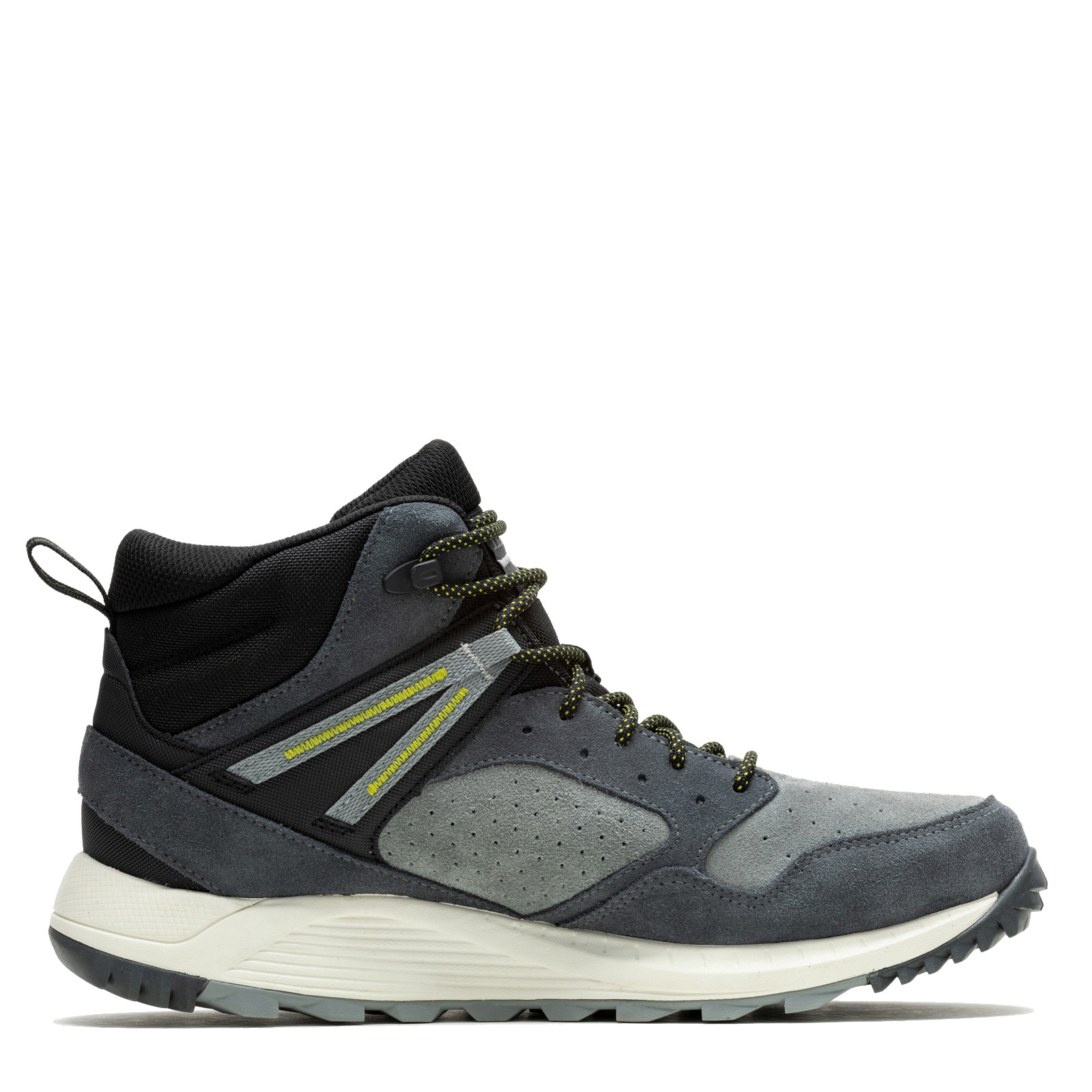 Mens Merrell Wildwood‎ Mid Gray Leather Waterproof Hiking Boots Pick Size 11 Men main image 4
