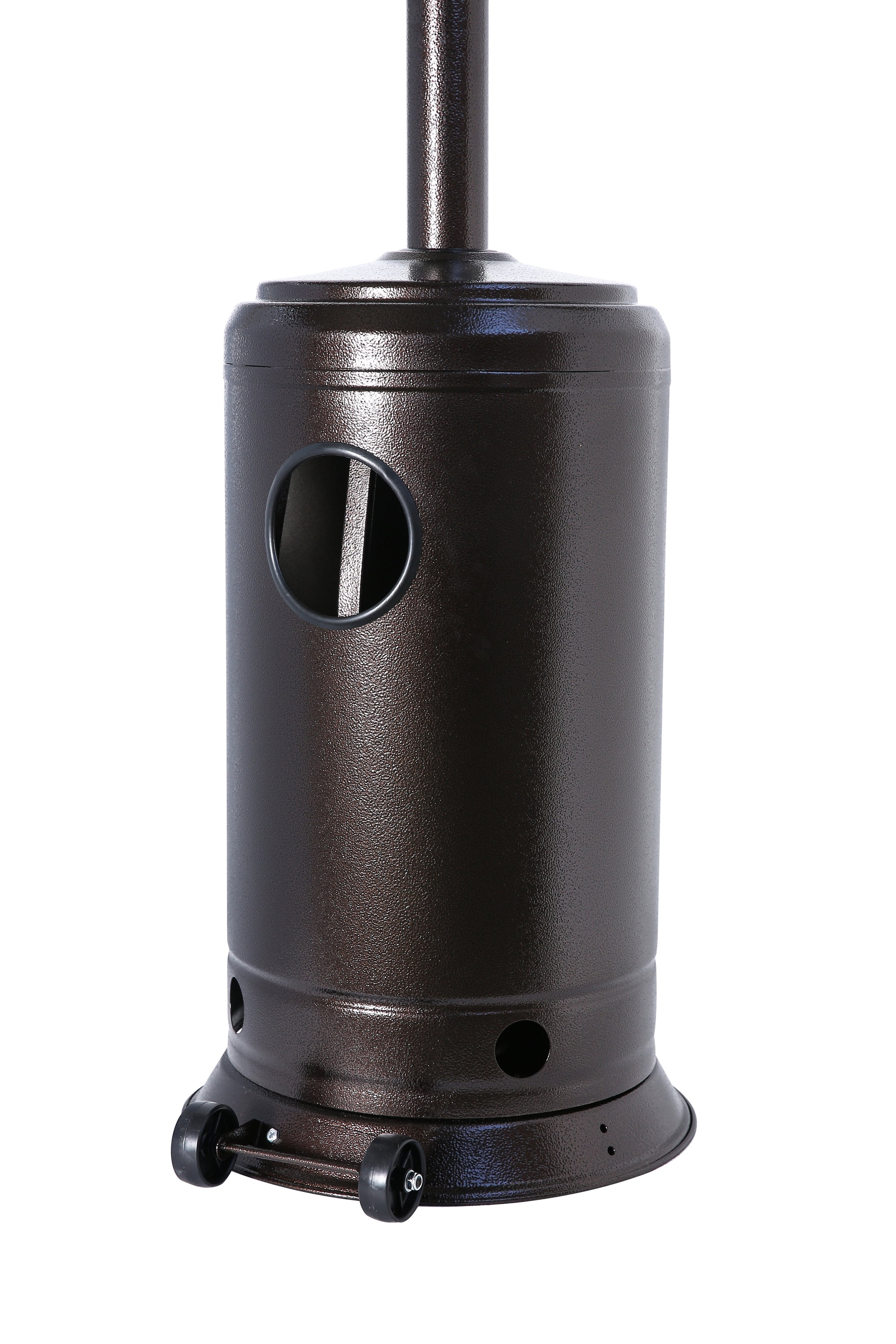 PARIS 47,000 BTU Propane Patio Heater with Wheels for Patio Garden or Restaurant, Bronze