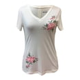 thumbnail image 1 of Blusa Simply Basic Talla M Flores Blanco, 1 of 4