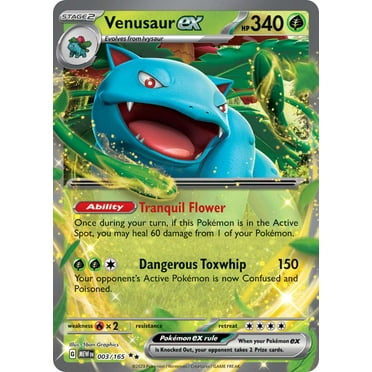 Pokemon 151 Double Rare Venusaur ex #3