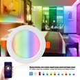thumbnail image 2 of Producto WIFI downlight inteligente graffiti APP control remoto WIF RGBWC atenuación color resaltado foco, 2 of 5