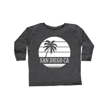 

Inktastic San Diego California Beach Gift Toddler Boy or Toddler Girl Long Sleeve T-Shirt