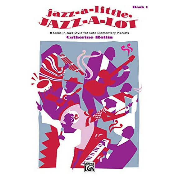 Pre-Owned Jazz-A-Little, Jazz-a-Lot, Book 1: 7 Solos in Jazz Style for Early Intermediate Pianists Paperback