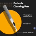 thumbnail image 3 of Earphone Cleaning Brush Universal Dust Remover Professional Kit for Keyboard Earbuds Clean Tools Keyboard Earbuds Case Computer Cell Phones Remote, 3 of 6