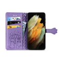 thumbnail image 4 of Funda Cartera FOXDOCK para Samsung Galaxy S21 Ultra , Flip PU con Relieve de Gatos y Perros, Tarjetero y Soporte, 4 of 6