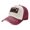 Dark Red, variant on New Years Eve Baseball Cap Distressed Adjustable Vintage Cotton Denim Hat for Women Men