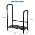 thumbnail image 2 of Step Stool with Handle and Non Skid Rubber Platform, Lightweight and Sturdy Stool for Seniors, Adults and Children, Holds Up to 450 LB for Bedside, 2 of 8