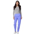 thumbnail image 4 of Adar Universal Scrubs For Women - Tapered Utility Cargo Scrub Pants - 503 - Ceil Blue - 5X, 4 of 7