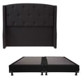 thumbnail image 1 of Box Base Cama King Size + Cabecera Zefyr Negro, 1 of 7