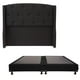 thumbnail image 1 of Box Base Cama King Size + Cabecera Zefyr Negro, 1 of 7